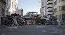 Morison Journee des barricades Wellington NZ One Day Sculpture