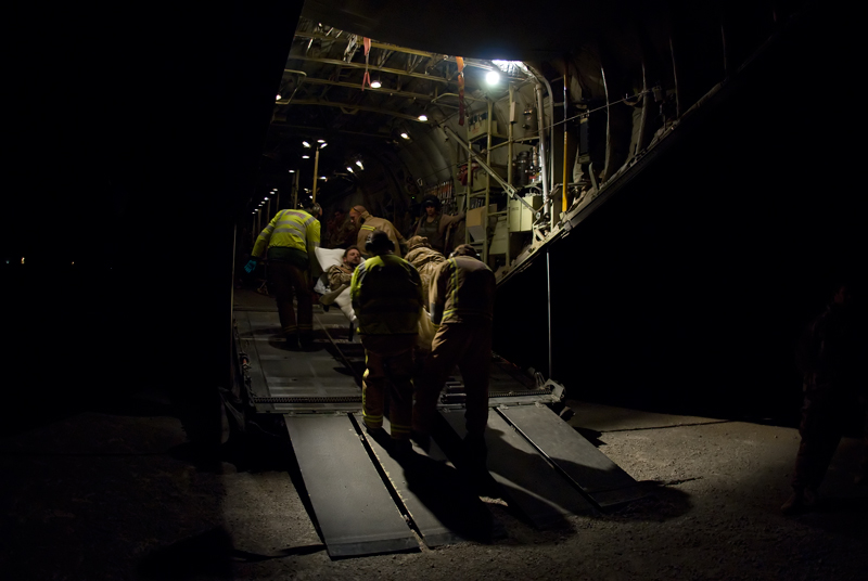 David Cotterrell Ramp Handover at Kandaher