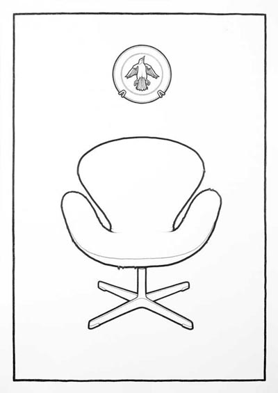 Chair and Plate