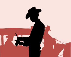 Cowboy Scene #12